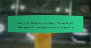 Drop Shot: Detalhes da técnica, Dissimulação, Estratégias de colocação para novos jogadores