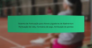 Sistema de Pontuação para Novos Jogadores de Badminton: Pontuação de rally, Formatos de jogo, Atribuição de pontos